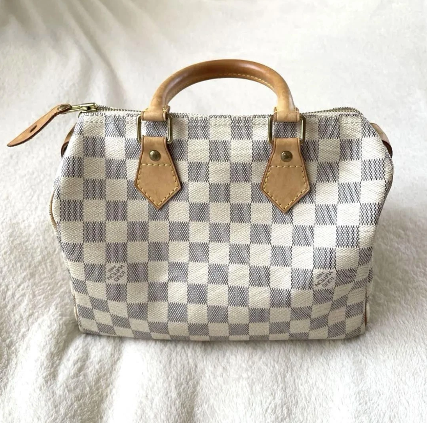 Louis Vuitton speedy 25 Damier Azur Bandouliere