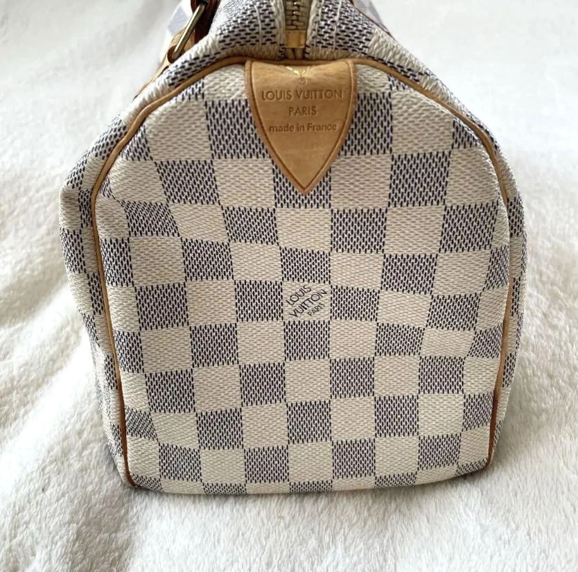 Louis Vuitton speedy 25 Damier Azur Bandouliere