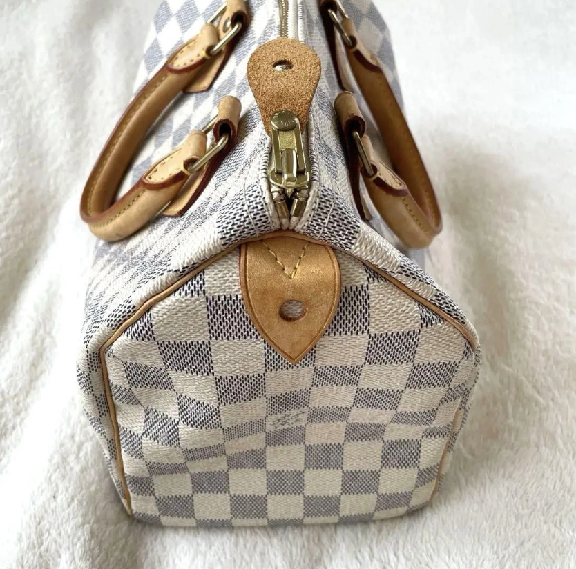 Louis Vuitton speedy 25 Damier Azur Bandouliere