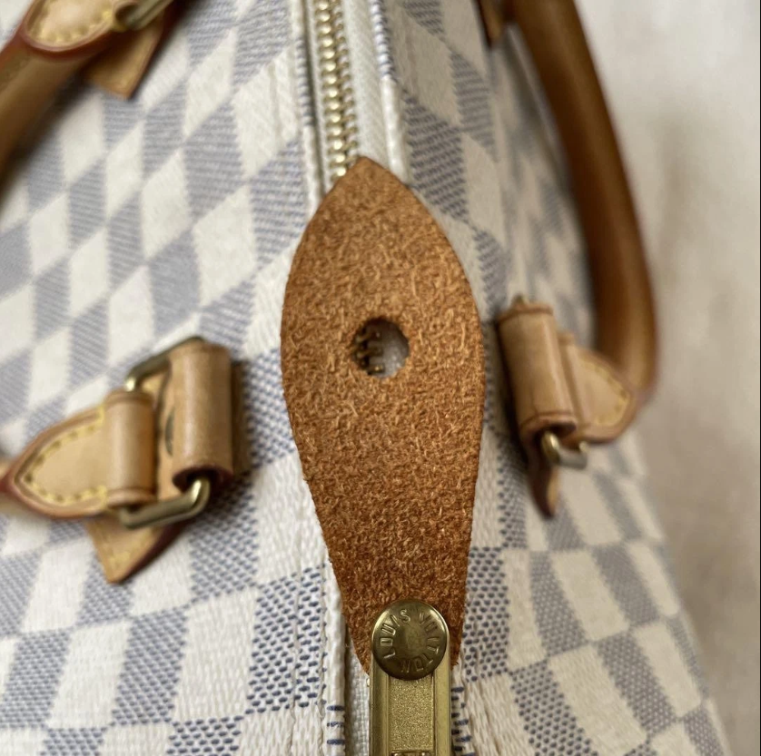 Louis Vuitton speedy 25 Damier Azur Bandouliere