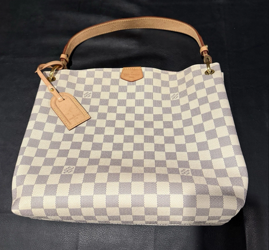 Louis Vuitton Damier Azur PM Graceful gently loved condition