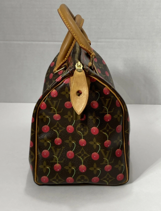 Louis Vuitton SPEEDY MONOGRAM Cherry Murakami CERISE BAG M95009
