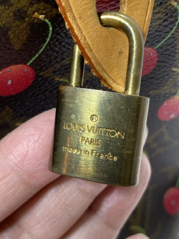 Louis Vuitton SPEEDY MONOGRAM Cherry Murakami CERISE BAG M95009
