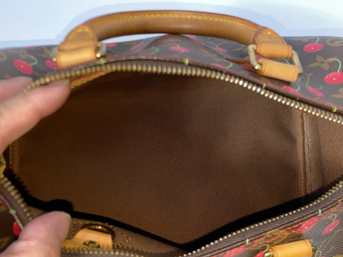 Louis Vuitton SPEEDY MONOGRAM Cherry Murakami CERISE BAG M95009