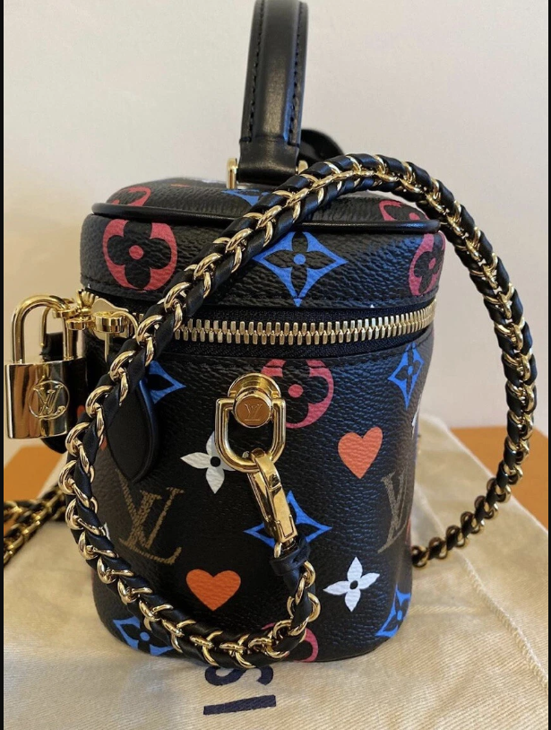 Louis Vuitton Game on Vanity Black Multicolor bag