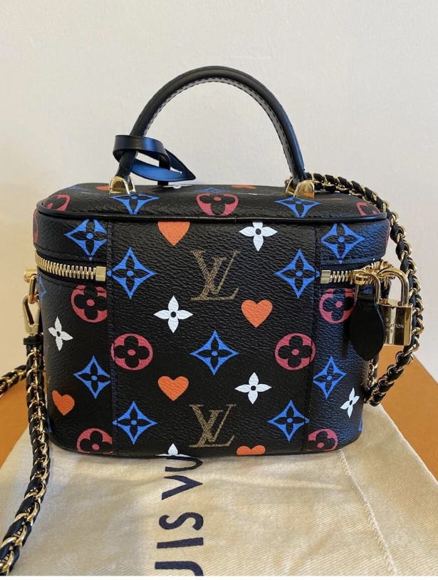 Louis Vuitton Game on Vanity Black Multicolor bag