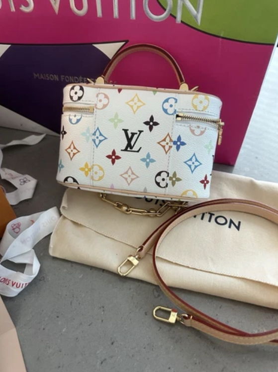 Louis Vuitton x Takashi Murakami Vanity Chain Pouch M13662