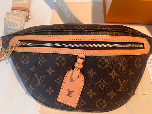 Louis Vuitton High Rise Bum Bag Monogram Canvas