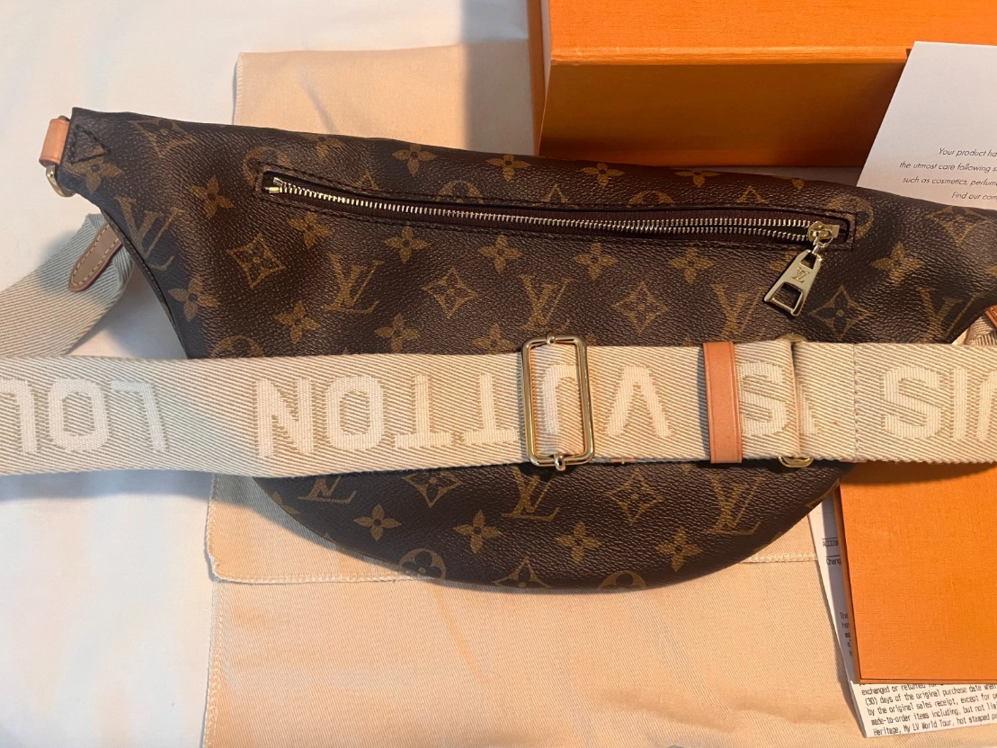 Louis Vuitton High Rise Bum Bag Monogram Canvas