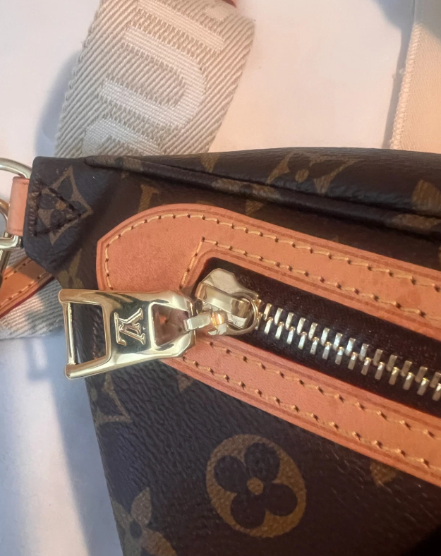 Louis Vuitton High Rise Bum Bag Monogram Canvas