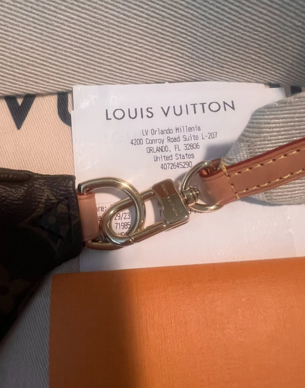 Louis Vuitton High Rise Bum Bag Monogram Canvas