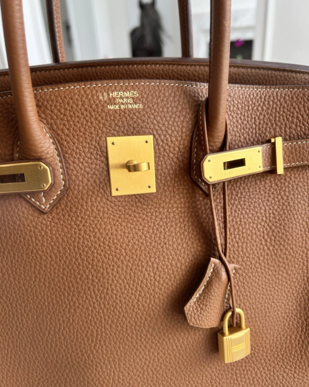 Hermes Birkin 35 Gold Togo Matte Gold Hardware