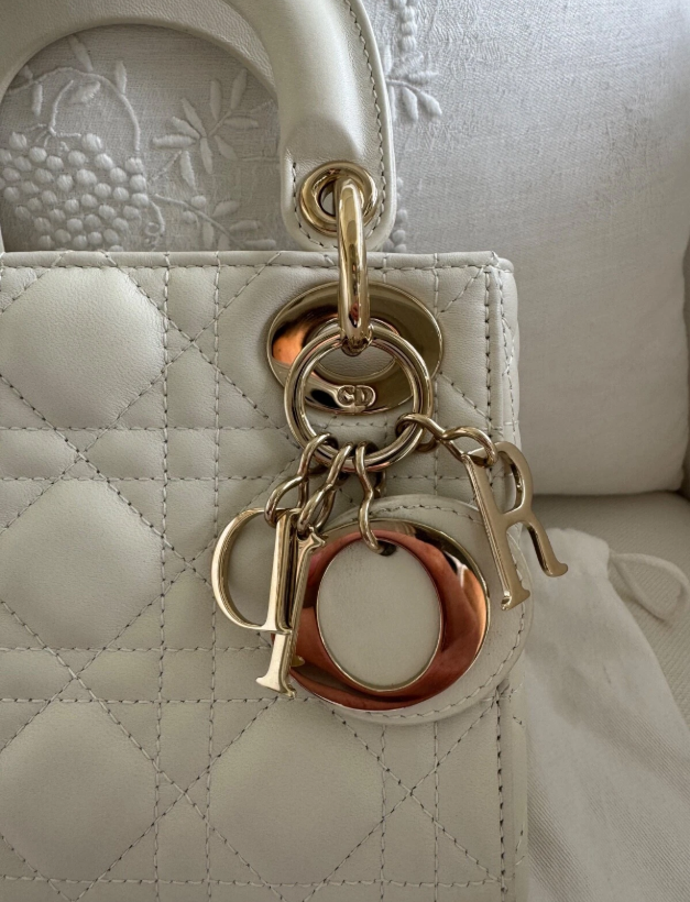 Mini Lady Dior Bag Latte, Christian Dior