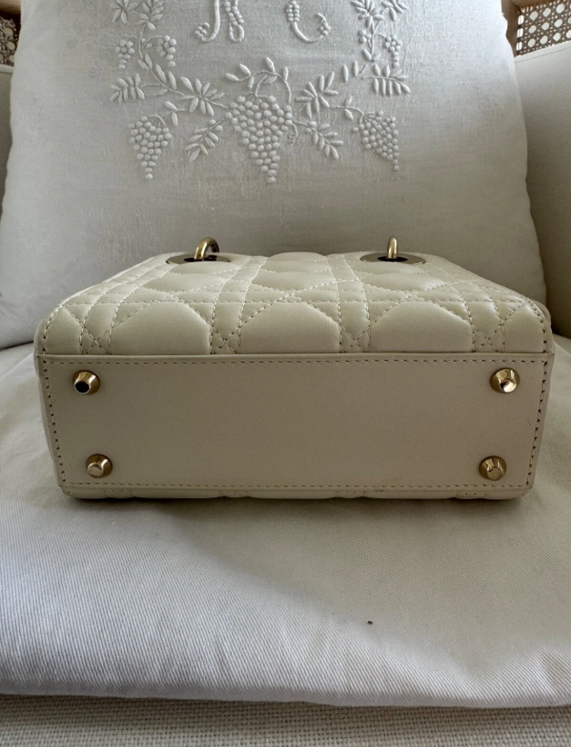 Mini Lady Dior Bag Latte, Christian Dior