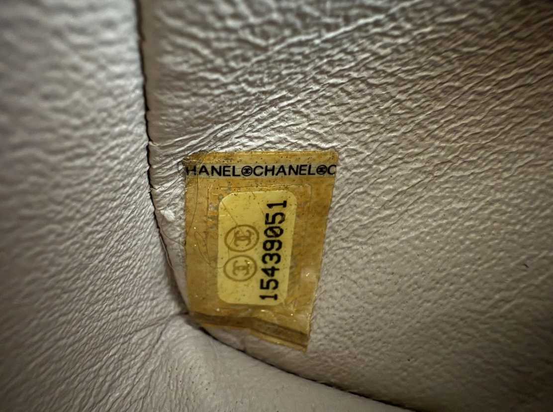 CHANEL Classic Jumbo Double Flap Bag – Ivory Quilted Lambskin