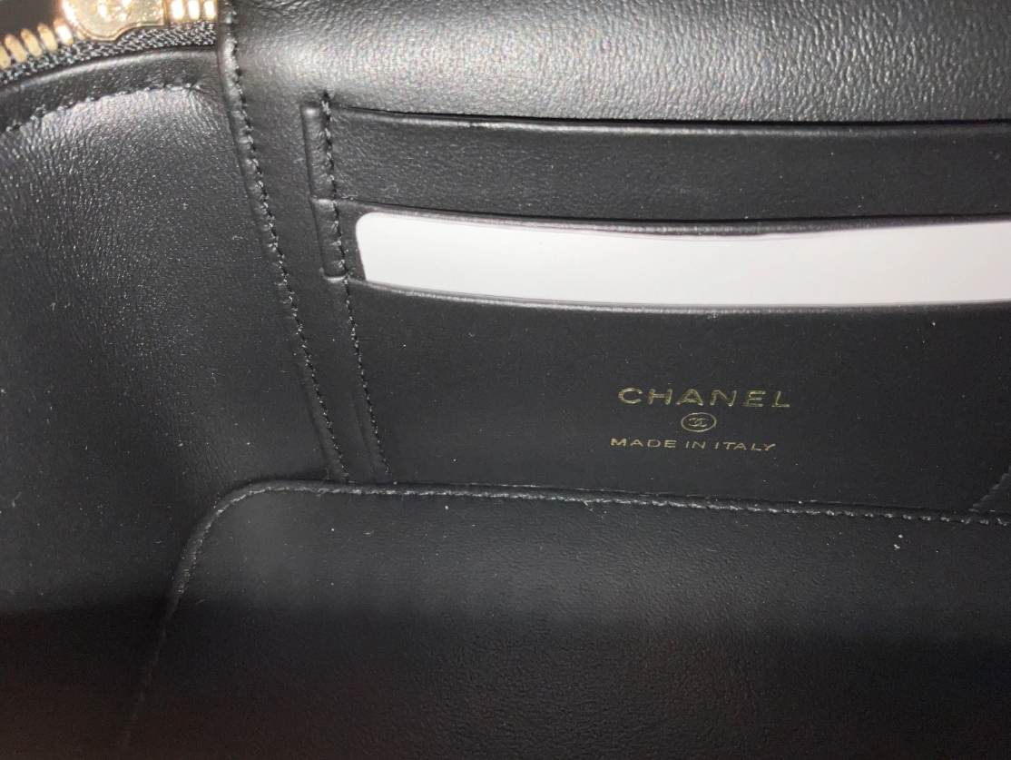 Chanel Lambskin  Vanity Case