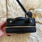 Chanel Vanity Case Small Black Caviar Leather Chain Shoulder Bag Authentic