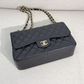 CHANEL Classic Black caviar jumbo Classic Double Flap Large
