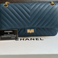 Chanel Reissue 2.55 Flap Bag Chevron Aged Calfskin 226