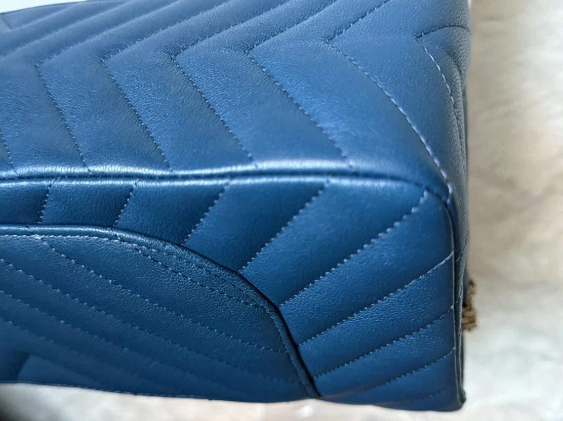 Chanel Reissue 2.55 Flap Bag Chevron Aged Calfskin 226