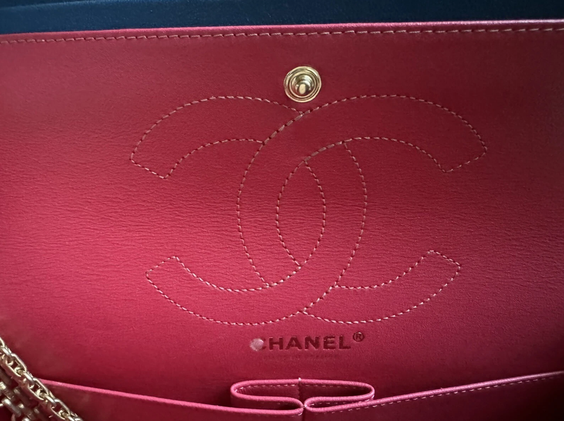 Chanel Reissue 2.55 Flap Bag Chevron Aged Calfskin 226