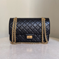 CHANEL 2.55 Reissue Size 225 Bag Aged Calfskin Authentic Pre-Owned