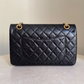 CHANEL 2.55 Reissue Size 225 Bag Aged Calfskin Authentic Pre-Owned