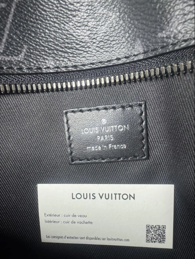 Louis Vuitton Grand Sac Monogram Eclipse Tote Bag