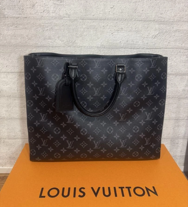 Louis Vuitton Grand Sac Monogram Eclipse Tote Bag