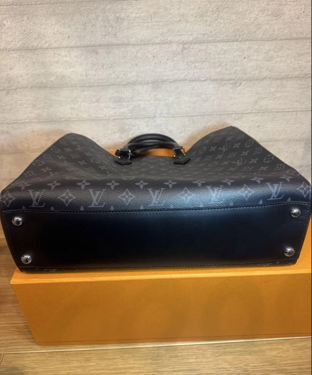 Louis Vuitton Grand Sac Monogram Eclipse Tote Bag
