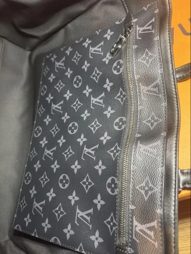 Louis Vuitton Grand Sac Monogram Eclipse Tote Bag